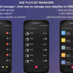 app GSE playlist manager movil